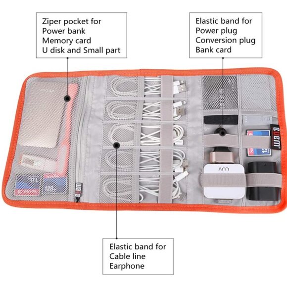 BUBM Travel Cable Organizer - Picture 2 of 6